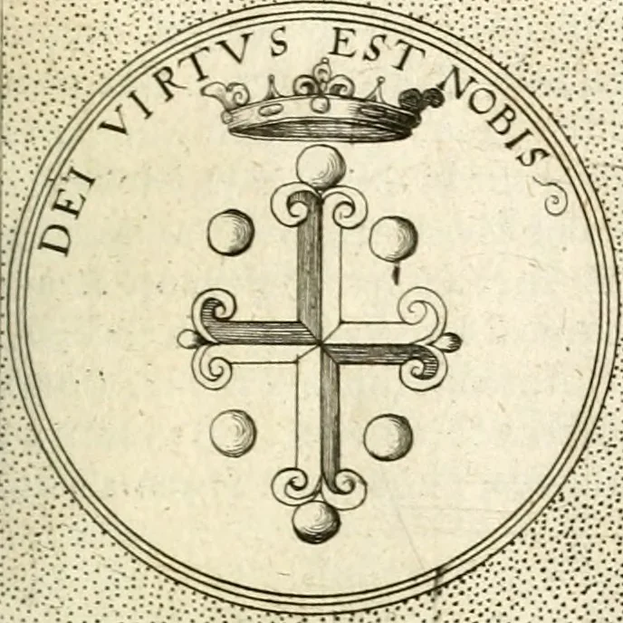 An illustration from Symbola diuina & humana pontificum, imperatorum, regum, 1601, leaf 398