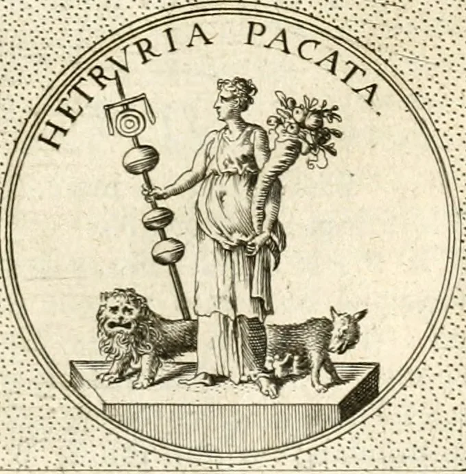 An illustration from Symbola diuina & humana pontificum, imperatorum, regum, 1601, leaf 398