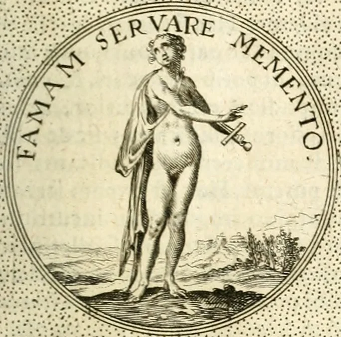 An illustration from Symbola diuina & humana pontificum, imperatorum, regum, 1601, leaf 402