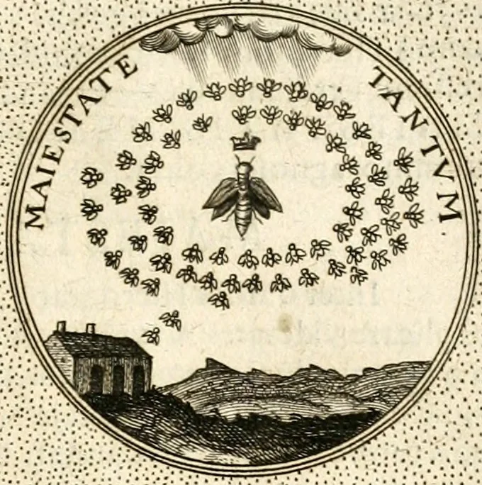An illustration from Symbola diuina & humana pontificum, imperatorum, regum, 1601, leaf 406