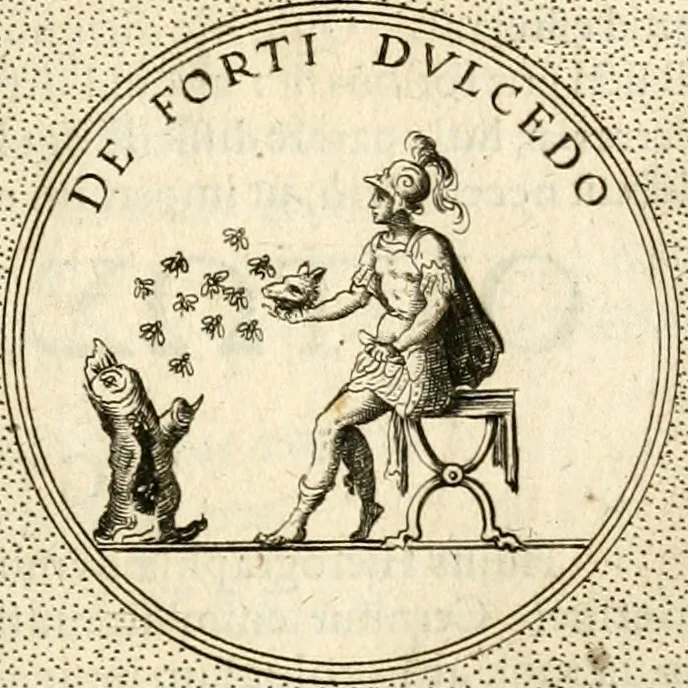An illustration from Symbola diuina & humana pontificum, imperatorum, regum, 1601, leaf 410