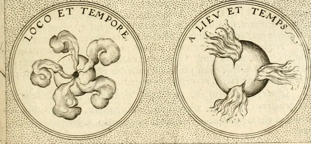 An illustration from Symbola diuina & humana pontificum, imperatorum, regum, 1601, leaf 410