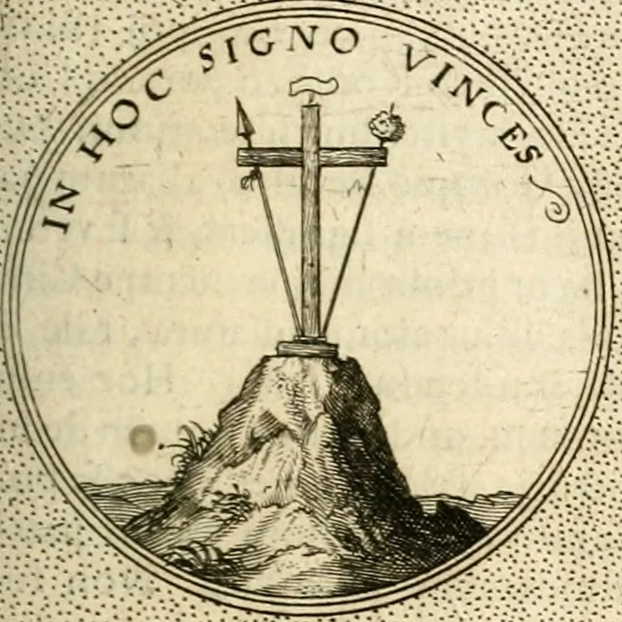 An illustration from Symbola diuina & humana pontificum, imperatorum, regum, 1601, leaf 414