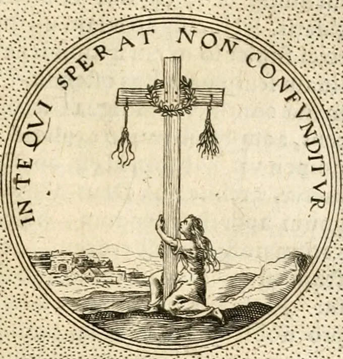 An illustration from Symbola diuina & humana pontificum, imperatorum, regum, 1601, leaf 414