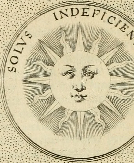 An illustration from Symbola diuina & humana pontificum, imperatorum, regum, 1601, leaf 423