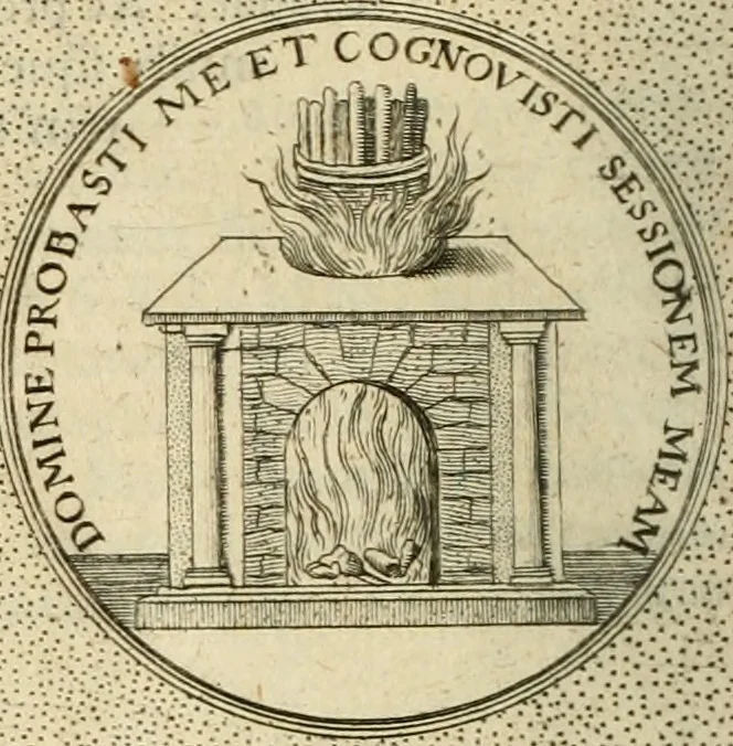An illustration from Symbola diuina & humana pontificum, imperatorum, regum, 1601, leaf 423