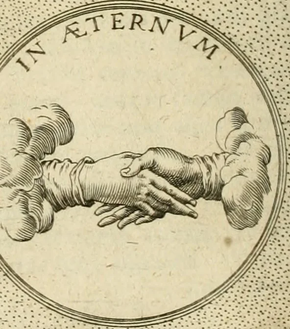 An illustration from Symbola diuina & humana pontificum, imperatorum, regum, 1601, leaf 423