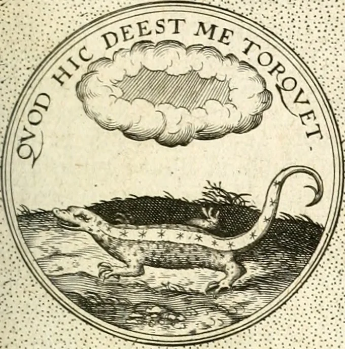 An illustration from Symbola diuina & humana pontificum, imperatorum, regum, 1601, leaf 428
