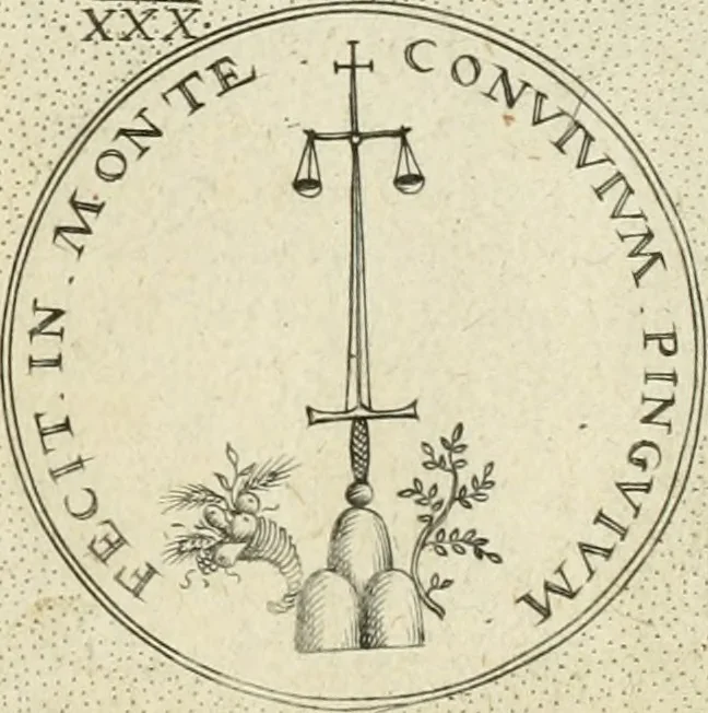 An illustration from Symbola diuina & humana pontificum, imperatorum, regum, 1601, leaf 43
