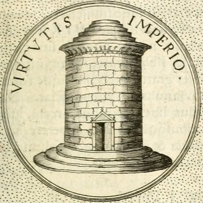 An illustration from Symbola diuina & humana pontificum, imperatorum, regum, 1601, leaf 436