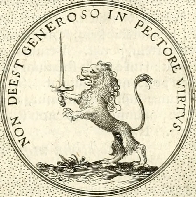 An illustration from Symbola diuina & humana pontificum, imperatorum, regum, 1601, leaf 444
