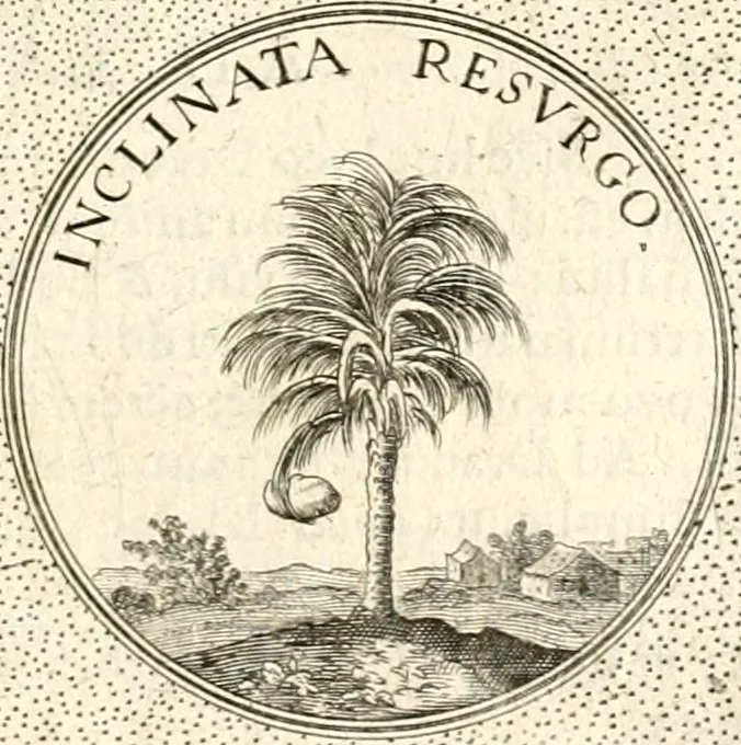 An illustration from Symbola diuina & humana pontificum, imperatorum, regum, 1601, leaf 444
