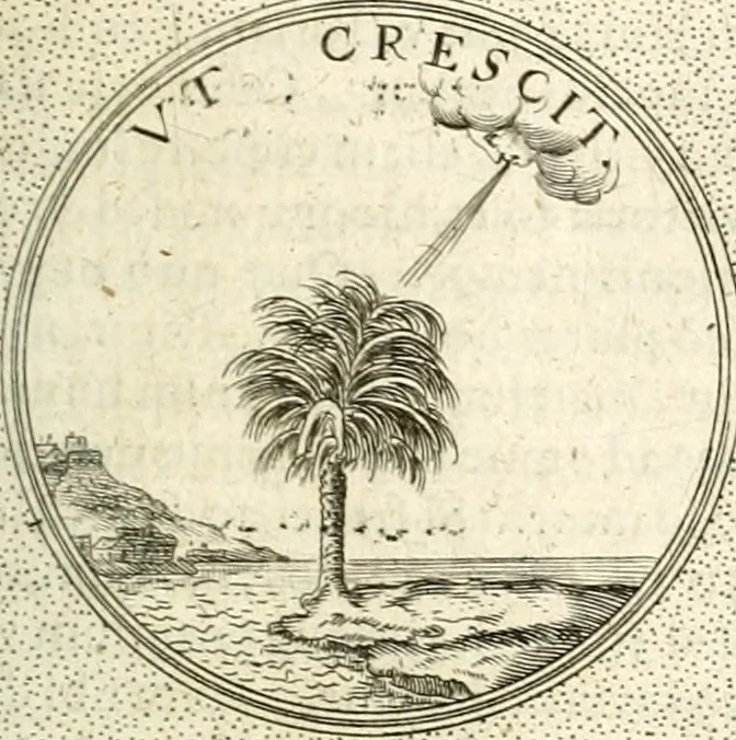 An illustration from Symbola diuina & humana pontificum, imperatorum, regum, 1601, leaf 448