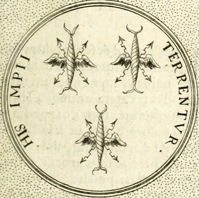 An illustration from Symbola diuina & humana pontificum, imperatorum, regum, 1601, leaf 448