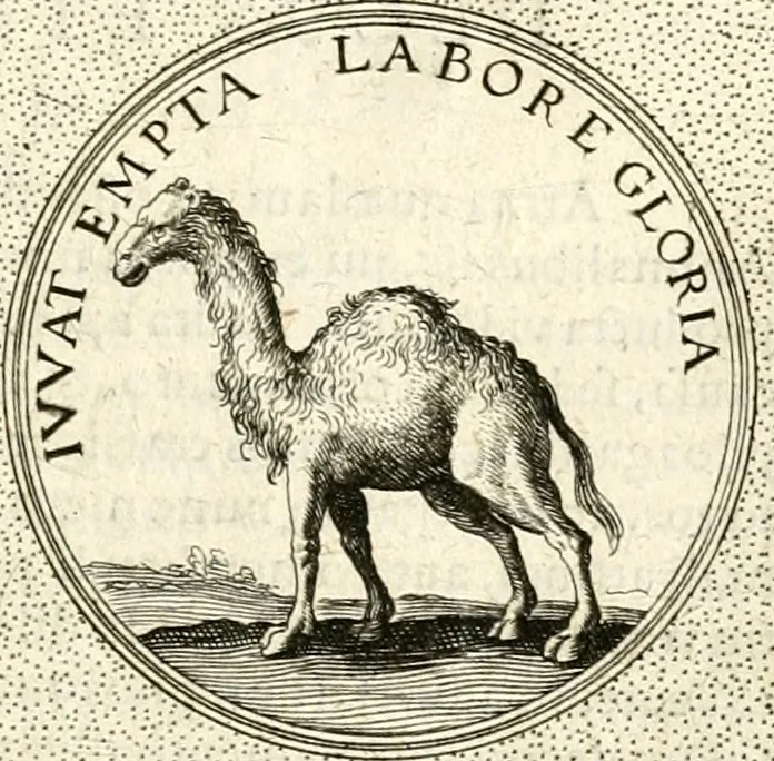 An illustration from Symbola diuina & humana pontificum, imperatorum, regum, 1601, leaf 448