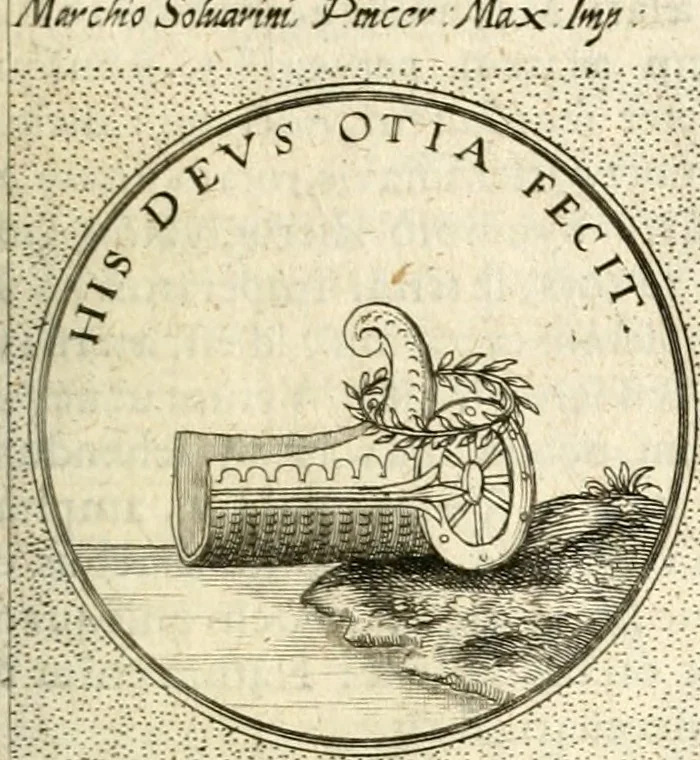 An illustration from Symbola diuina & humana pontificum, imperatorum, regum, 1601, leaf 456