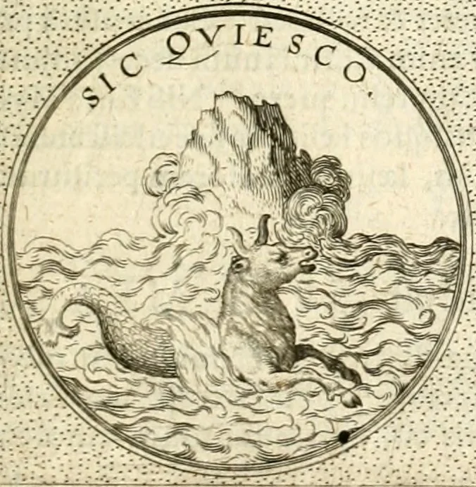 An illustration from Symbola diuina & humana pontificum, imperatorum, regum, 1601, leaf 456