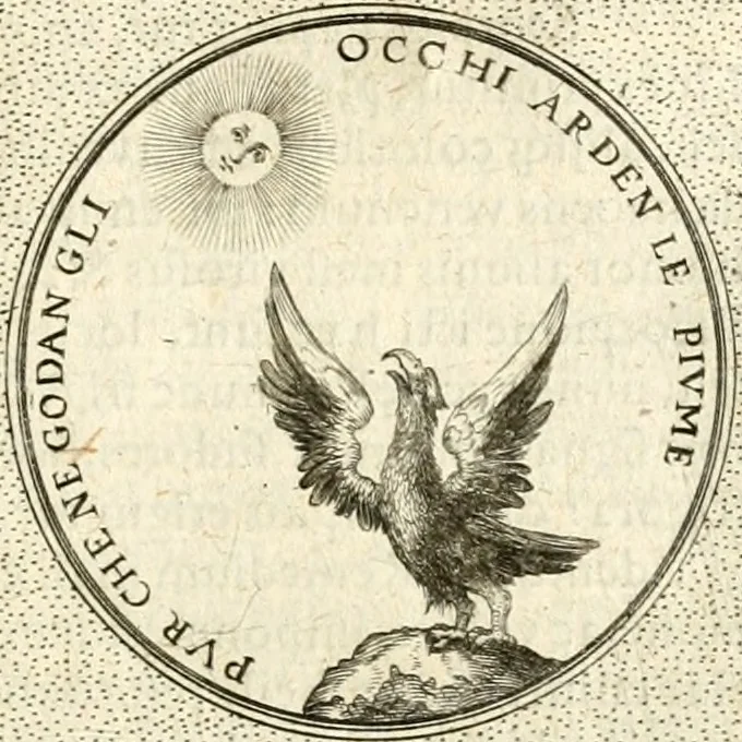 An illustration from Symbola diuina & humana pontificum, imperatorum, regum, 1601, leaf 456