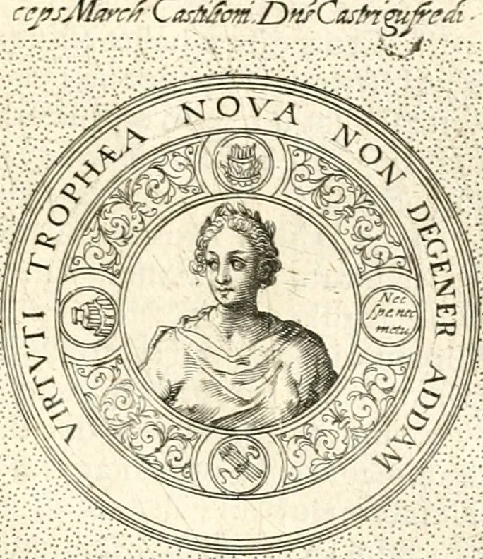An illustration from Symbola diuina & humana pontificum, imperatorum, regum, 1601, leaf 460