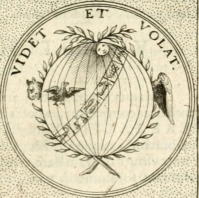 An illustration from Symbola diuina & humana pontificum, imperatorum, regum, 1601, leaf 464