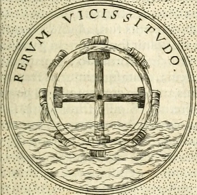 An illustration from Symbola diuina & humana pontificum, imperatorum, regum, 1601, leaf 468