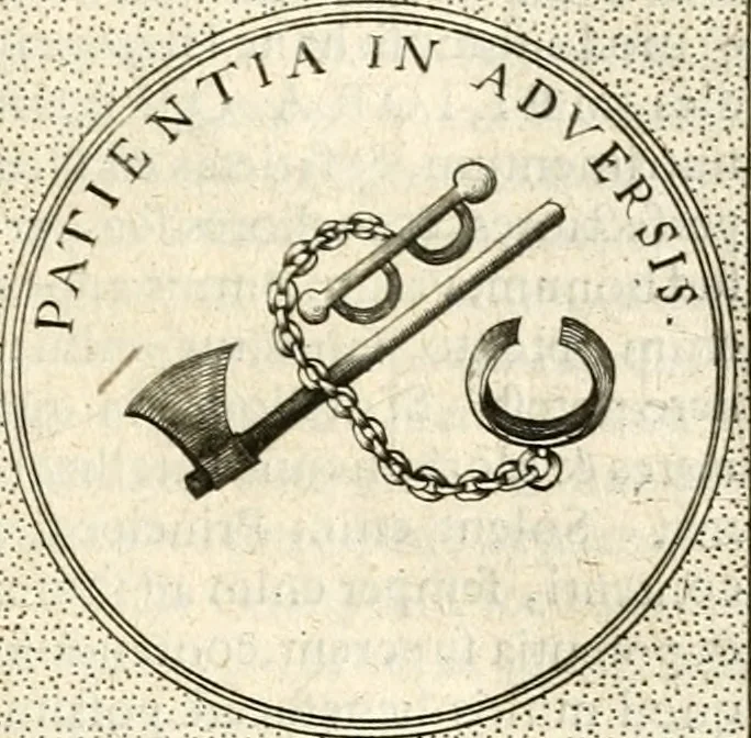 An illustration from Symbola diuina & humana pontificum, imperatorum, regum, 1601, leaf 468