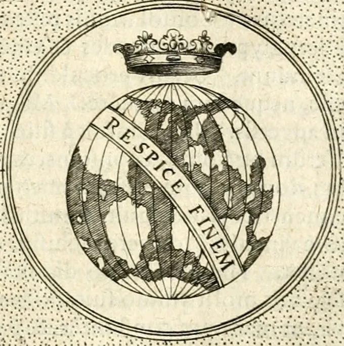 An illustration from Symbola diuina & humana pontificum, imperatorum, regum, 1601, leaf 468