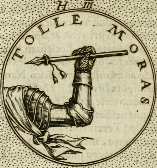 An illustration from Symbola diuina & humana pontificum, imperatorum, regum, 1601, leaf 47