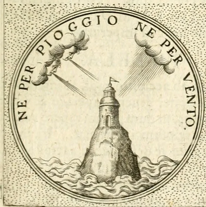 An illustration from Symbola diuina & humana pontificum, imperatorum, regum, 1601, leaf 472