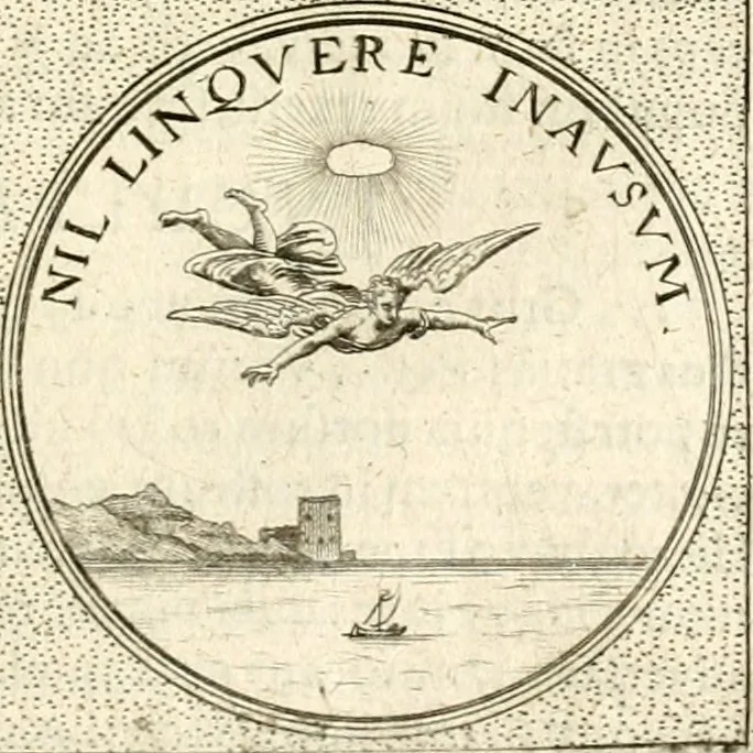 An illustration from Symbola diuina & humana pontificum, imperatorum, regum, 1601, leaf 472