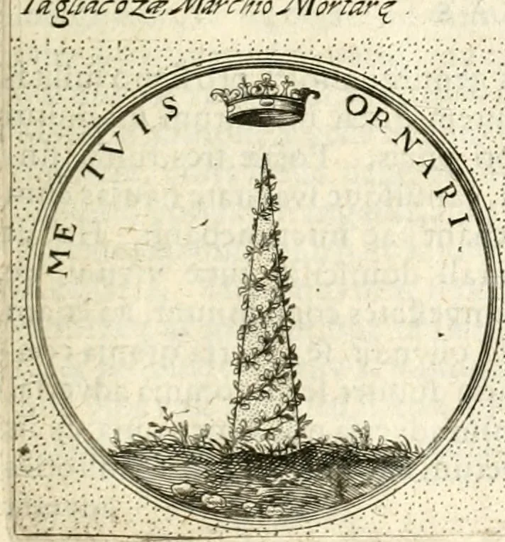 An illustration from Symbola diuina & humana pontificum, imperatorum, regum, 1601, leaf 476