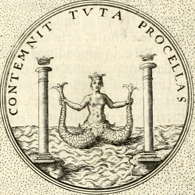 An illustration from Symbola diuina & humana pontificum, imperatorum, regum, 1601, leaf 476