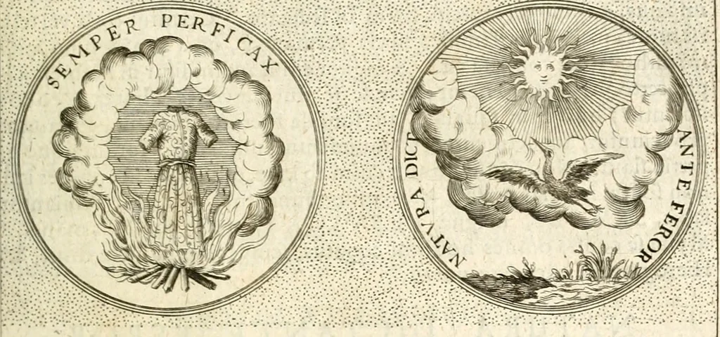 An illustration from Symbola diuina & humana pontificum, imperatorum, regum, 1601, leaf 480