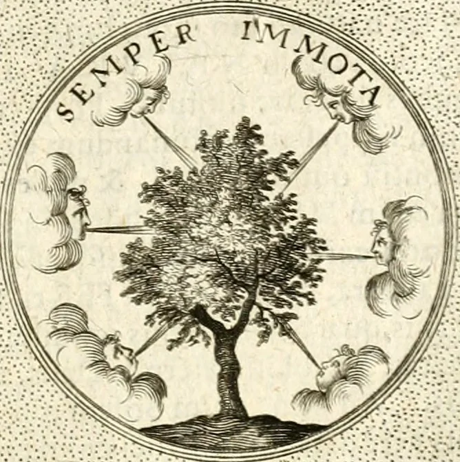 An illustration from Symbola diuina & humana pontificum, imperatorum, regum, 1601, leaf 480