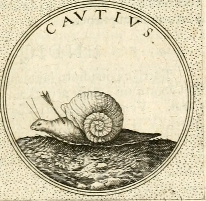 An illustration from Symbola diuina & humana pontificum, imperatorum, regum, 1601, leaf 484