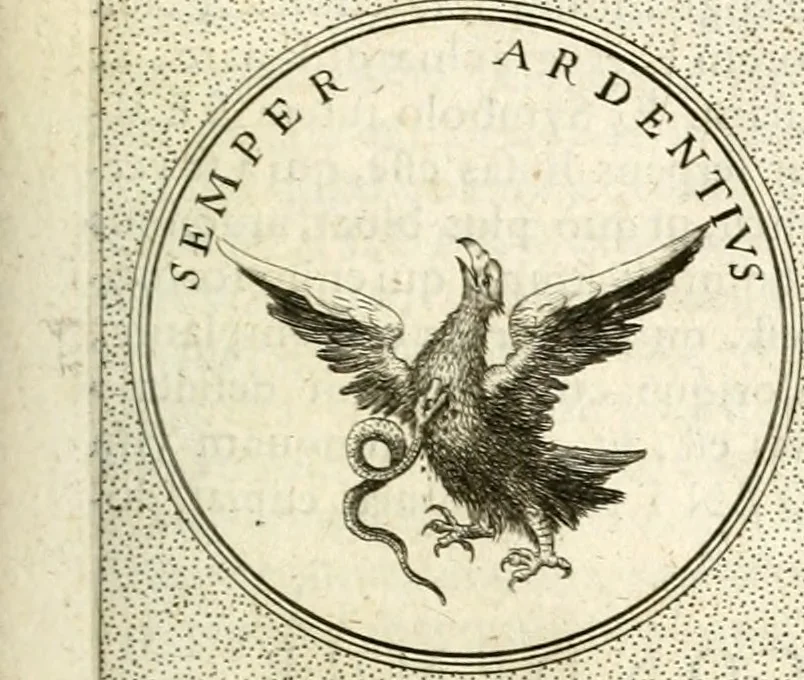 An illustration from Symbola diuina & humana pontificum, imperatorum, regum, 1601, leaf 488