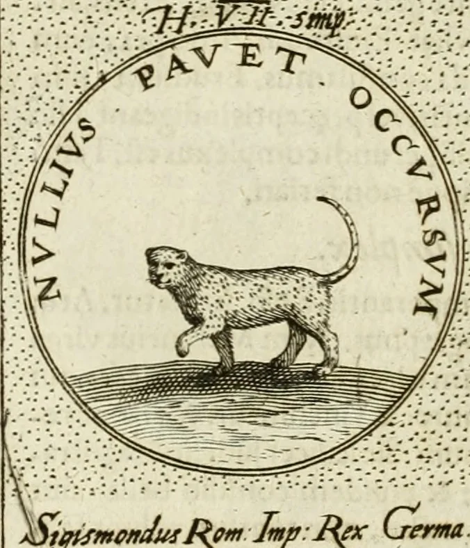 An illustration from Symbola diuina & humana pontificum, imperatorum, regum, 1601, leaf 49