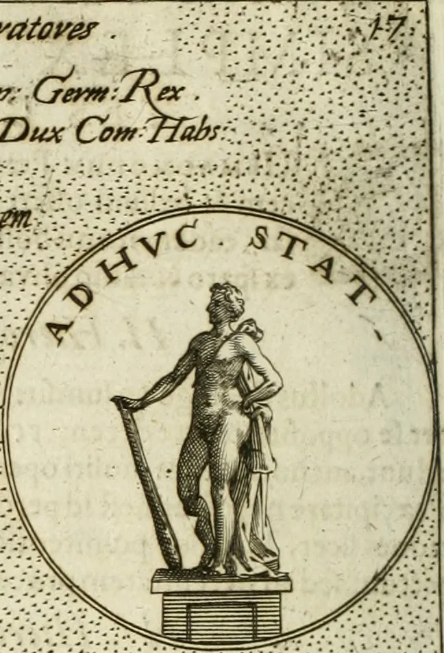 An illustration from Symbola diuina & humana pontificum, imperatorum, regum, 1601, leaf 49