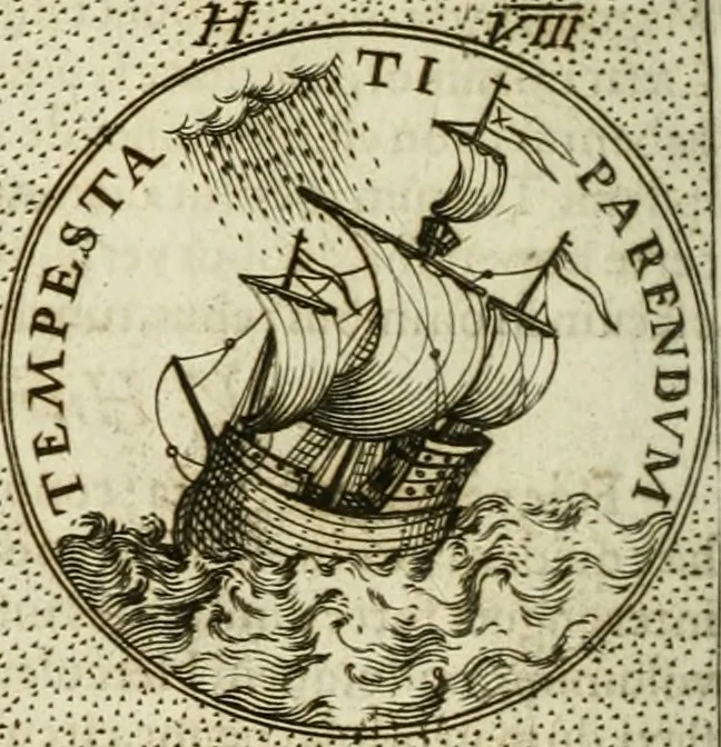 An illustration from Symbola diuina & humana pontificum, imperatorum, regum, 1601, leaf 49