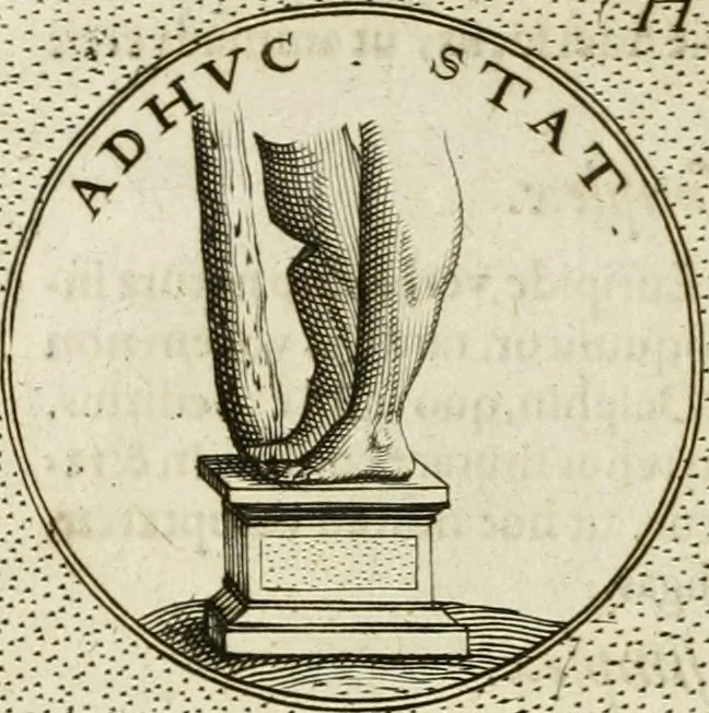 An illustration from Symbola diuina & humana pontificum, imperatorum, regum, 1601, leaf 49