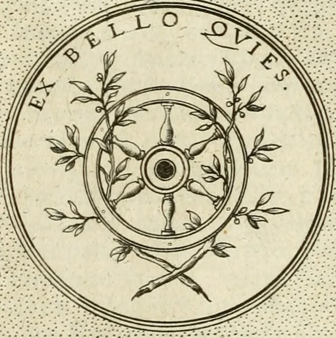 An illustration from Symbola diuina & humana pontificum, imperatorum, regum, 1601, leaf 497