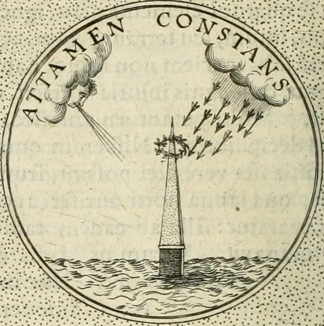 An illustration from Symbola diuina & humana pontificum, imperatorum, regum, 1601, leaf 507