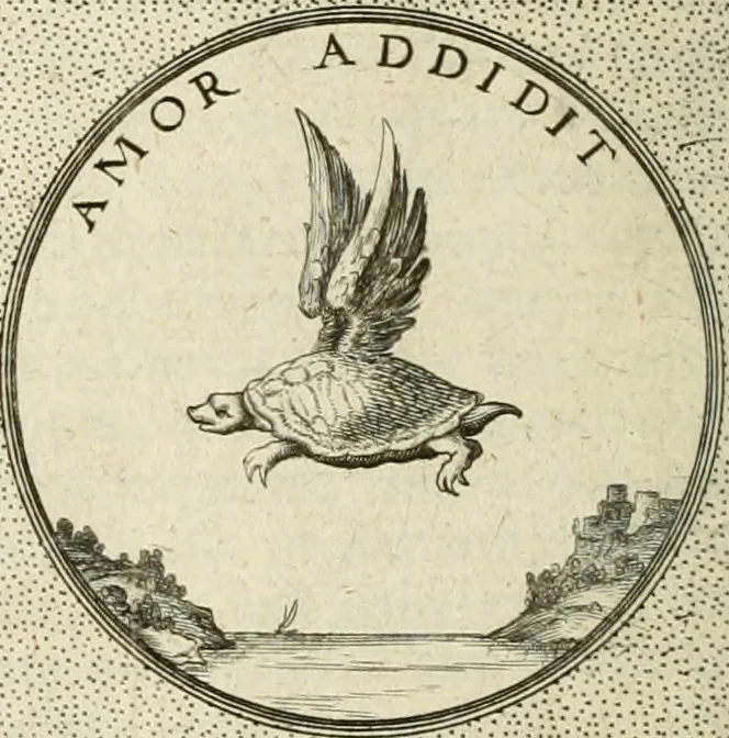 An illustration from Symbola diuina & humana pontificum, imperatorum, regum, 1601, leaf 507