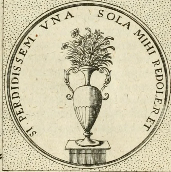 An illustration from Symbola diuina & humana pontificum, imperatorum, regum, 1601, leaf 507