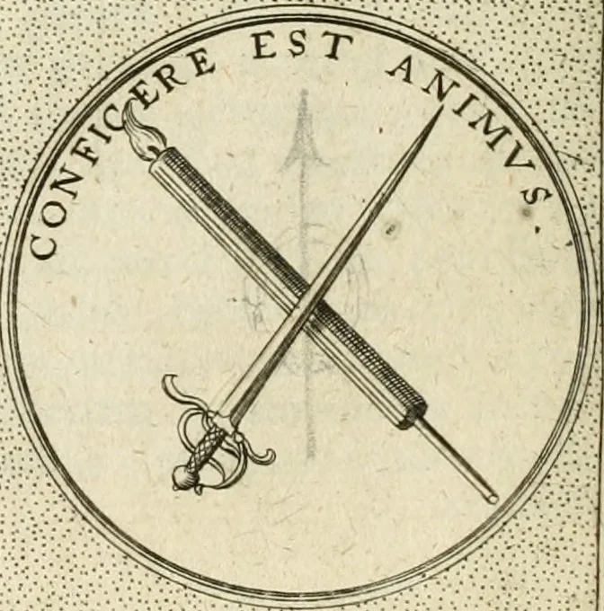 An illustration from Symbola diuina & humana pontificum, imperatorum, regum, 1601, leaf 507