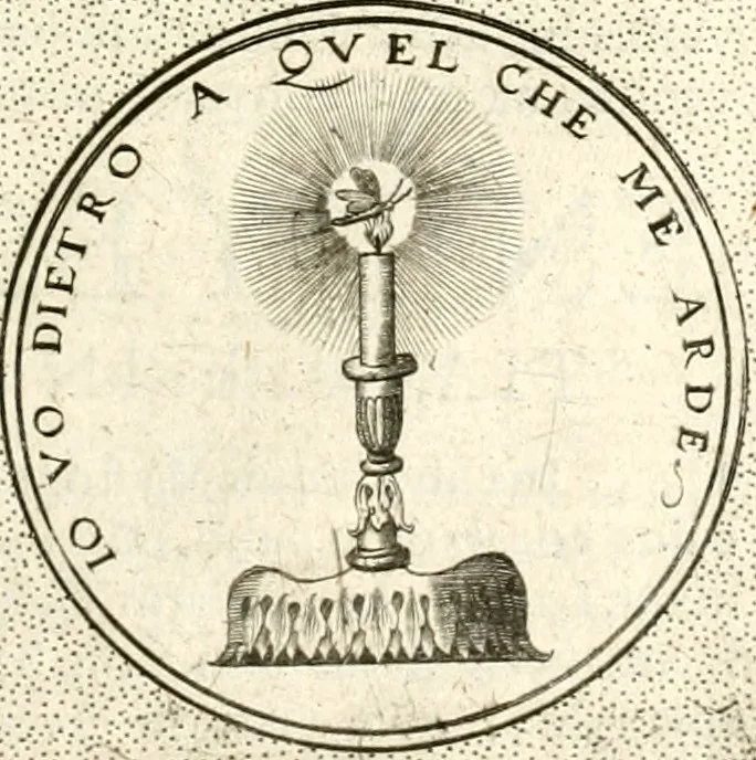 An illustration from Symbola diuina & humana pontificum, imperatorum, regum, 1601, leaf 512