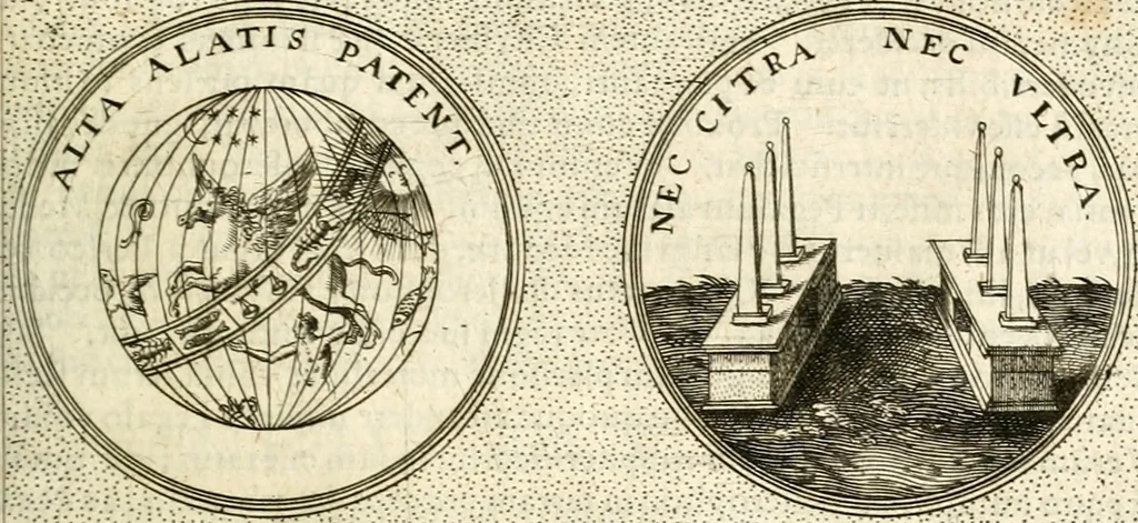 An illustration from Symbola diuina & humana pontificum, imperatorum, regum, 1601, leaf 516
