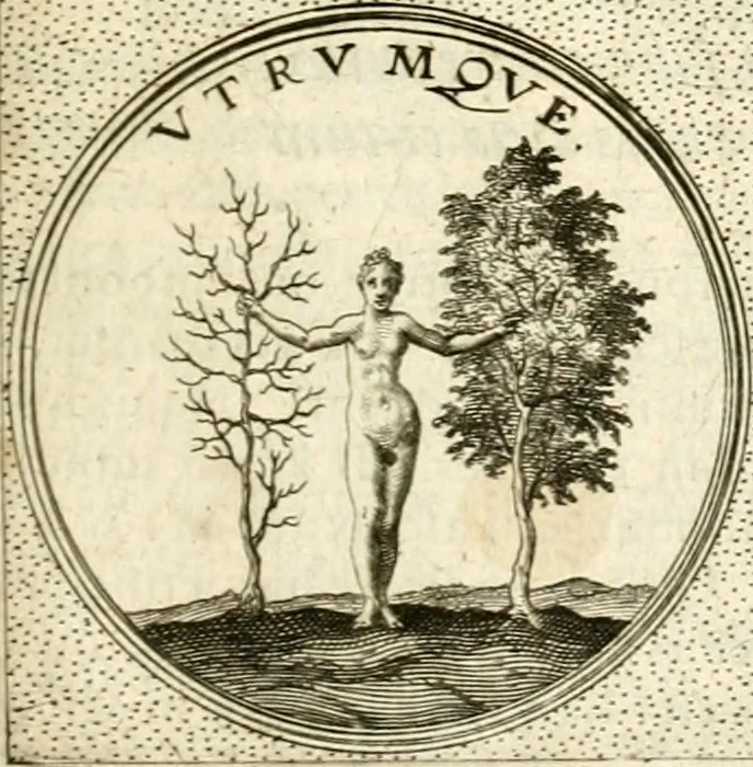 An illustration from Symbola diuina & humana pontificum, imperatorum, regum, 1601, leaf 516
