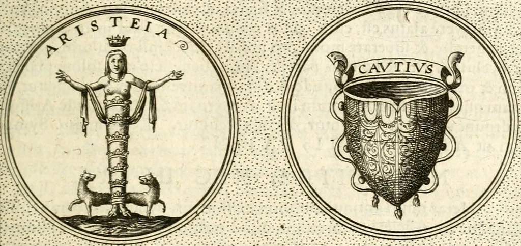 An illustration from Symbola diuina & humana pontificum, imperatorum, regum, 1601, leaf 516