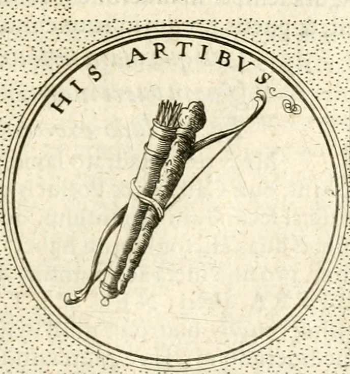 An illustration from Symbola diuina & humana pontificum, imperatorum, regum, 1601, leaf 516